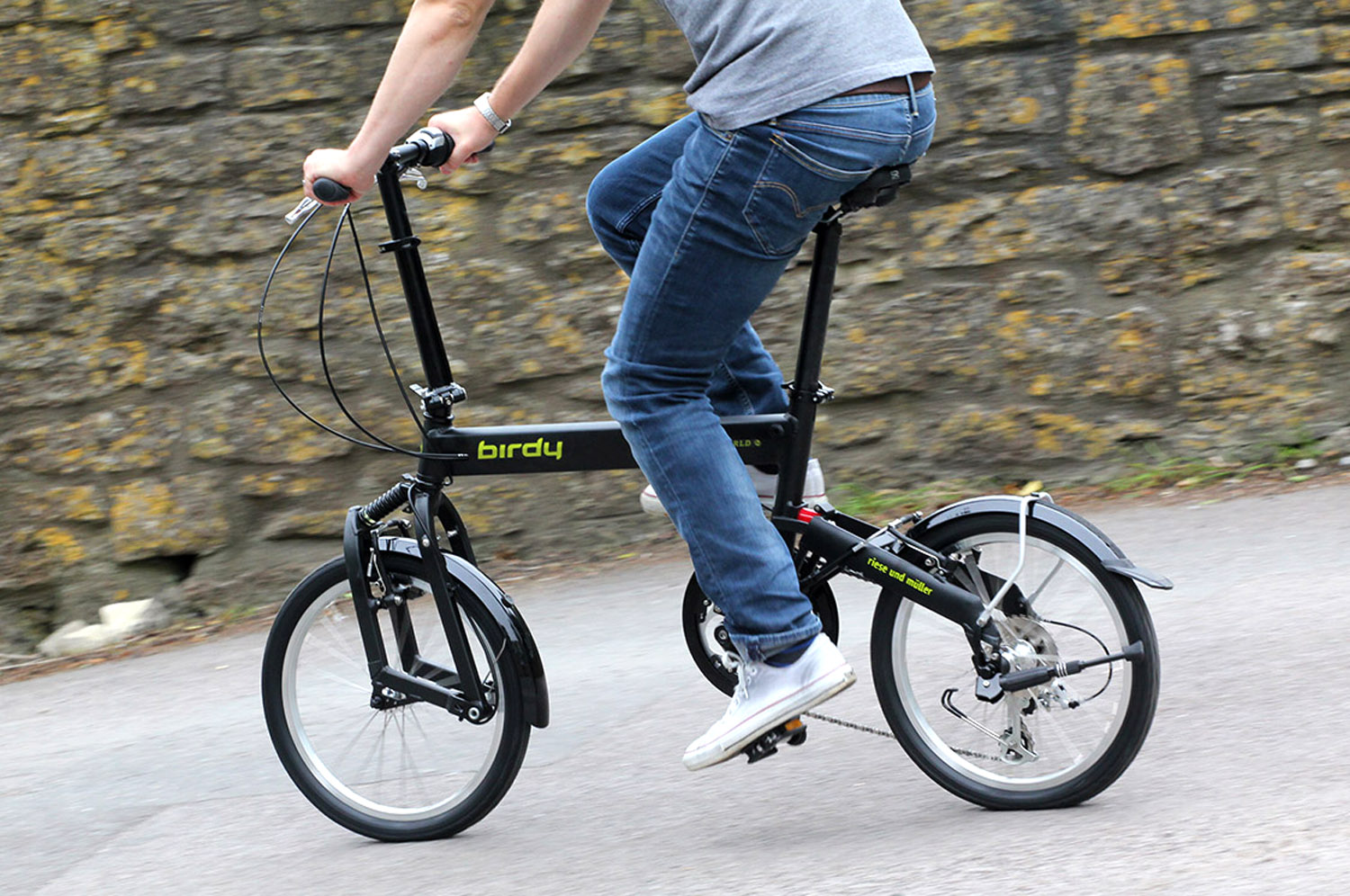 birdy electric folding bike